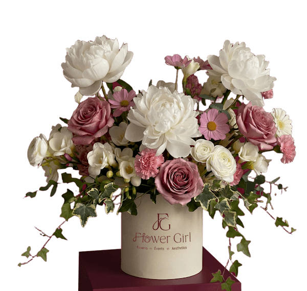 Lush bouquet arrangement